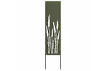 Garden Privacy Screen Olive Green 32 X140cm Cold-rolled Steel Garden Privacy Screen Olive Green 32 X140cm Cold-rolled Steel