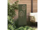 Garden Privacy Screen Olive Green 50 X140cm Cold-rolled Steel Garden Privacy Screen Olive Green 50 X140cm Cold-rolled Steel