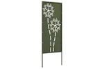 Garden Privacy Screen Olive Green 50 X140cm Cold-rolled Steel Garden Privacy Screen Olive Green 50 X140cm Cold-rolled Steel