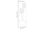 Garden Privacy Screen Olive Green 50 X140cm Cold-rolled Steel Garden Privacy Screen Olive Green 50 X140cm Cold-rolled Steel