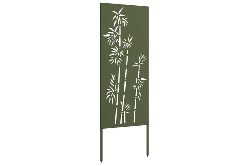 Garden Privacy Screen Olive Green 50 X140cm Cold-rolled Steel Garden Privacy Screen Olive Green 50 X140cm Cold-rolled Steel