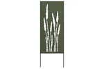 Garden Privacy Screen Olive Green 50 X140cm Cold-rolled Steel Garden Privacy Screen Olive Green 50 X140cm Cold-rolled Steel
