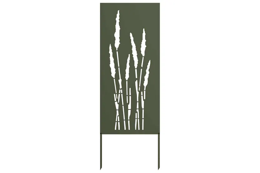 Garden Privacy Screen Olive Green 50 X140cm Cold-rolled Steel Garden Privacy Screen Olive Green 50 X140cm Cold-rolled Steel