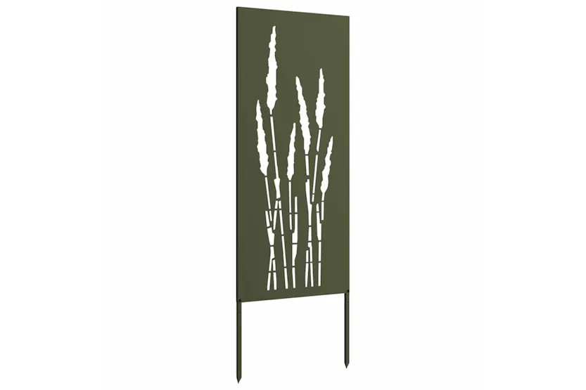 Garden Privacy Screen Olive Green 50 X140cm Cold-rolled Steel Garden Privacy Screen Olive Green 50 X140cm Cold-rolled Steel
