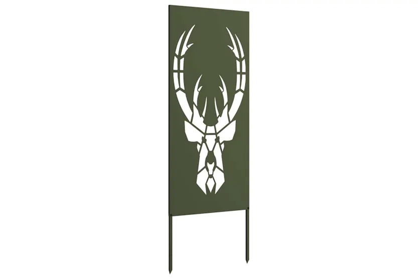 Garden Privacy Screen Olive Green 50 X140cm Cold-rolled Steel Garden Privacy Screen Olive Green 50 X140cm Cold-rolled Steel