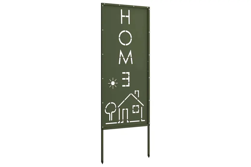 Garden Privacy Screen Olive Green 50 X140cm Cold-rolled Steel Garden Privacy Screen Olive Green 50 X140cm Cold-rolled Steel