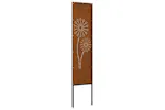 Garden Privacy Screen Rusty 32 X140cm Weathering Steel Garden Privacy Screen Rusty 32 X140cm Weathering Steel