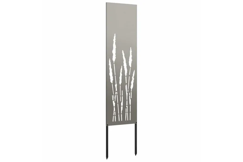 Garden Privacy Screen Rusty 32 X140cm Weathering Steel Garden Privacy Screen Rusty 32 X140cm Weathering Steel