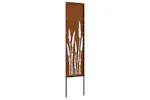 Garden Privacy Screen Rusty 32 X140cm Weathering Steel Garden Privacy Screen Rusty 32 X140cm Weathering Steel