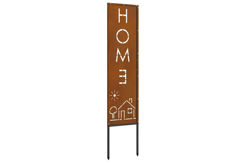 Garden Privacy Screen Rusty 32 X140cm Weathering Steel Garden Privacy Screen Rusty 32 X140cm Weathering Steel