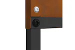 Garden Privacy Screen Rusty 50 X140cm Weathering Steel Garden Privacy Screen Rusty 50 X140cm Weathering Steel