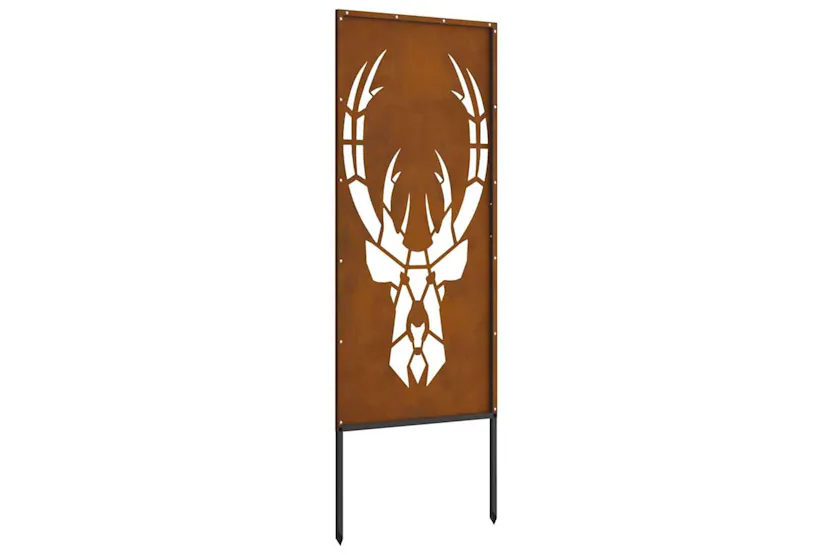 Garden Privacy Screen Rusty 50 X140cm Weathering Steel Garden Privacy Screen Rusty 50 X140cm Weathering Steel