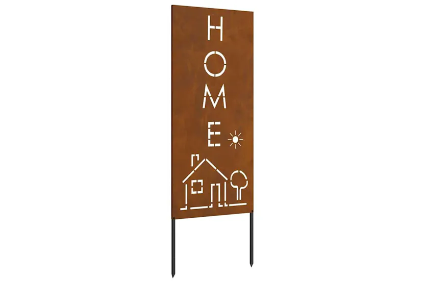 Garden Privacy Screen Rusty 50 X140cm Weathering Steel Garden Privacy Screen Rusty 50 X140cm Weathering Steel