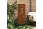 Garden Privacy Screen Rusty 50 X140cm Weathering Steel Garden Privacy Screen Rusty 50 X140cm Weathering Steel