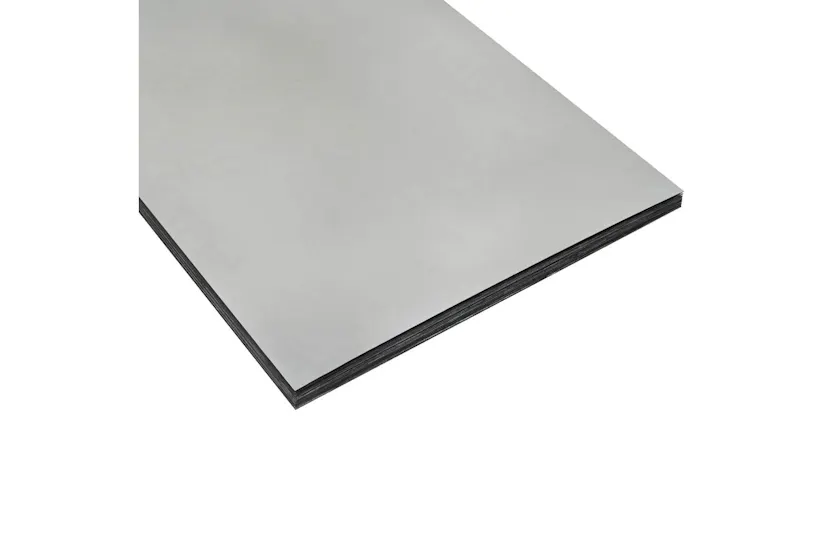 Garden Privacy Screen Silver 32 X140cm Galvanised Steel Garden Privacy Screen Silver 32 X140cm Galvanised Steel