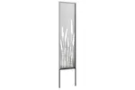 Garden Privacy Screen Silver 32 X140cm Stainless Steel Garden Privacy Screen Silver 32 X140cm Stainless Steel