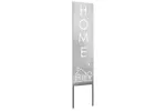 Garden Privacy Screen Silver 32 X140cm Stainless Steel Garden Privacy Screen Silver 32 X140cm Stainless Steel