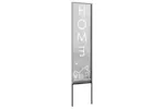 Garden Privacy Screen Silver 32 X140cm Stainless Steel Garden Privacy Screen Silver 32 X140cm Stainless Steel
