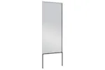 Garden Privacy Screen Silver 50 X140cm Galvanised Steel Garden Privacy Screen Silver 50 X140cm Galvanised Steel
