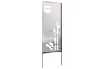 Garden Privacy Screen Silver 50 X140cm Stainless Steel Garden Privacy Screen Silver 50 X140cm Stainless Steel