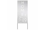 Garden Privacy Screen Silver 50 X140cm Stainless Steel Garden Privacy Screen Silver 50 X140cm Stainless Steel