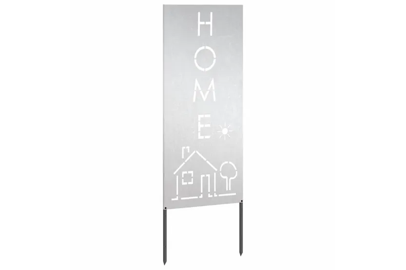 Garden Privacy Screen Silver 50 X140cm Stainless Steel Garden Privacy Screen Silver 50 X140cm Stainless Steel