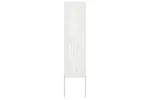 Garden Privacy Screen White 32 X140cm Cold-rolled Steel Garden Privacy Screen White 32 X140cm Cold-rolled Steel