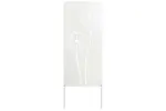 Garden Privacy Screen White 50 X140cm Cold-rolled Steel Garden Privacy Screen White 50 X140cm Cold-rolled Steel