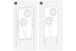 Garden Privacy Screen White 50 X140cm Cold-rolled Steel Garden Privacy Screen White 50 X140cm Cold-rolled Steel