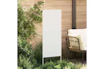 Garden Privacy Screen White 50 X140cm Cold-rolled Steel Garden Privacy Screen White 50 X140cm Cold-rolled Steel