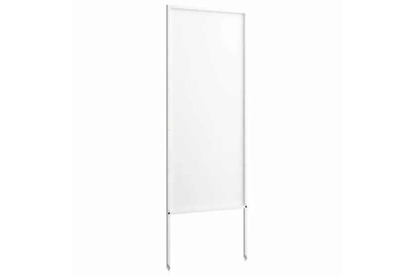Garden Privacy Screen White 50 X140cm Cold-rolled Steel Garden Privacy Screen White 50 X140cm Cold-rolled Steel