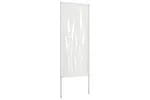 Garden Privacy Screen White 50 X140cm Cold-rolled Steel Garden Privacy Screen White 50 X140cm Cold-rolled Steel