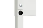 Garden Privacy Screen White 50 X140cm Cold-rolled Steel Garden Privacy Screen White 50 X140cm Cold-rolled Steel