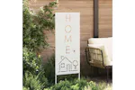 Garden Privacy Screen White 50 X140cm Cold-rolled Steel Garden Privacy Screen White 50 X140cm Cold-rolled Steel