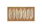 Garden Wall Decoration 105x55 Cm Corten Steel Leaf Design Garden Wall Decoration 105x55 Cm Corten Steel Leaf Design
