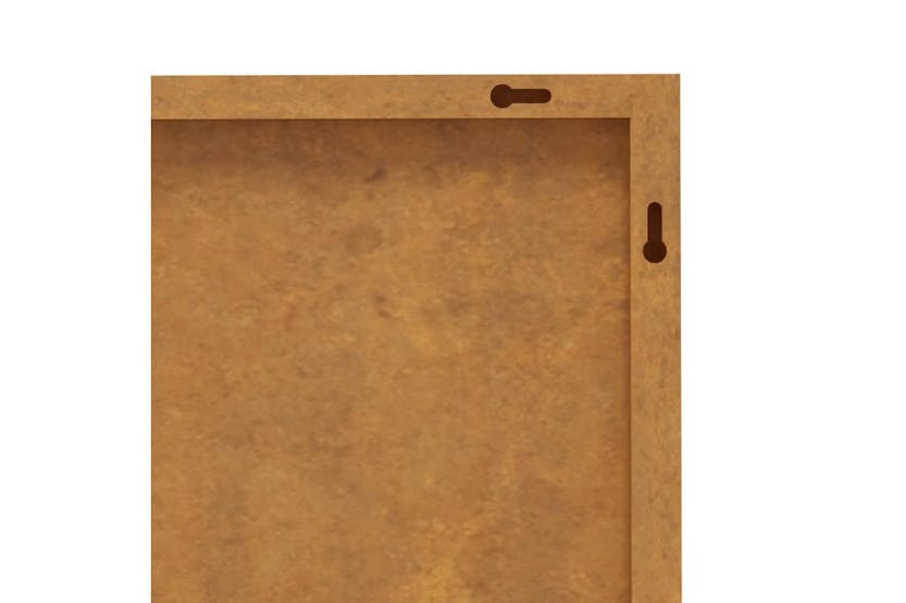 Garden Wall Decoration 105x55 Cm Corten Steel Leaf Design Garden Wall Decoration 105x55 Cm Corten Steel Leaf Design