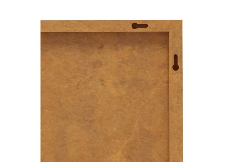 Garden Wall Decoration 105x55 Cm Corten Steel Sun Design Garden Wall Decoration 105x55 Cm Corten Steel Sun Design