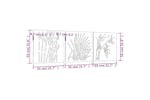 Garden Wall Decorations 3 Pcs 55x55 Cm Corten Steel Grass Design Garden Wall Decorations 3 Pcs 55x55 Cm Corten Steel Grass Design