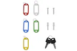 Key Box With Lock White 20 X 75 X 25 Cm Steel Key Box With Lock White 20 X 75 X 25 Cm Steel