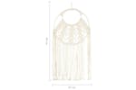 Macrame Wall Hanger 40x80 Cm Cotton Macrame Wall Hanger 40x80 Cm Cotton