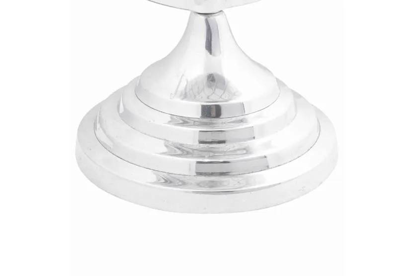 Sculpture Silver Aluminium Sculpture Silver Aluminium