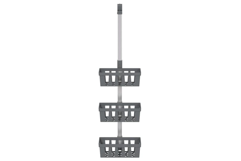 Shower Hanger Shelf 30x15x67-105 Cm Aluminium Shower Hanger Shelf 30x15x67-105 Cm Aluminium
