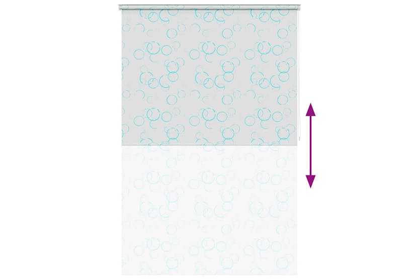 Shower Roller Blind 160x240 Cm Bubble Shower Roller Blind 160x240 Cm Bubble