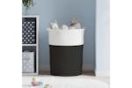 Storage Basket Black And White 49x65 Cm Cotton Storage Basket Black And White 49x65 Cm Cotton