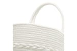 Storage Basket Brown And White 43x38 Cm Cotton Storage Basket Brown And White 43x38 Cm Cotton