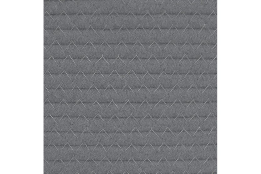 Storage Basket Grey And White 38x46 Cm Cotton Storage Basket Grey And White 38x46 Cm Cotton