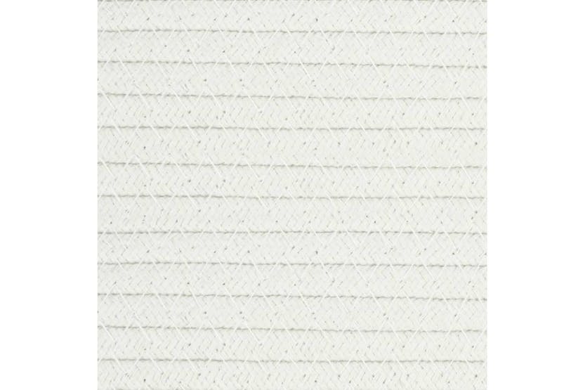 Storage Basket Grey And White 38x46 Cm Cotton Storage Basket Grey And White 38x46 Cm Cotton