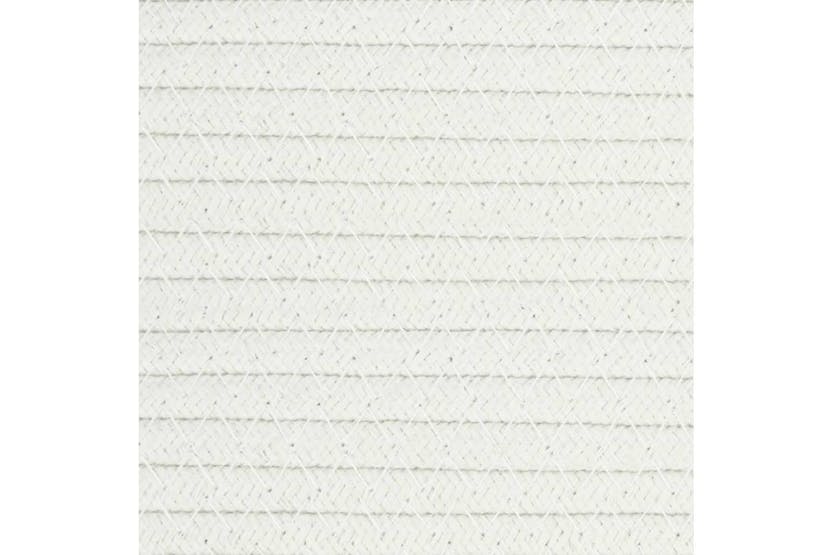 Storage Basket Grey And White 38x46 Cm Cotton Storage Basket Grey And White 38x46 Cm Cotton