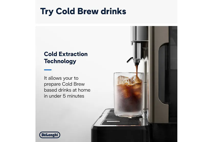 De'Longhi Eletta Explore Fully Automatic Bean-to-Cup Coffee Machine | ECAM450.86.T | Titanium De'Longhi Eletta Explore Fully Automatic Bean-to-Cup Coffee Machine | ECAM450.86.T | Titanium
