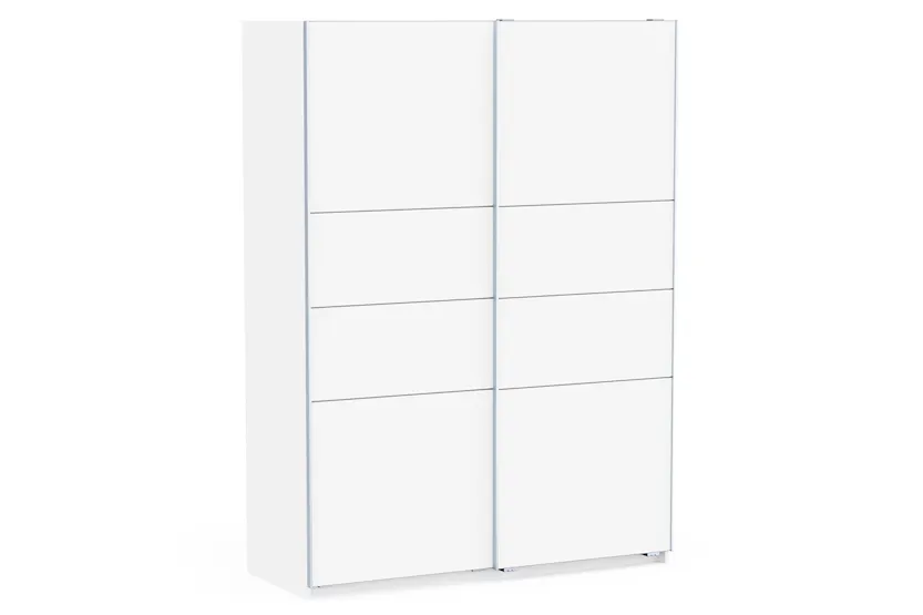 Fast Sliding Door Wardrobe | 2 Doors | White | 1.5m Fast Sliding Door Wardrobe | 2 Doors | White | 1.5m